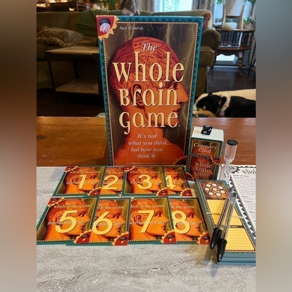 𝅺the Whole Brain Game (Vintage 1999 Edition)